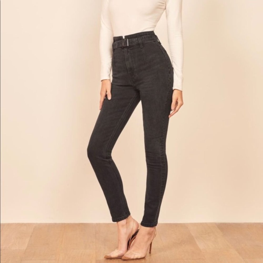 Reformation Kayo High and Skinny Jeans